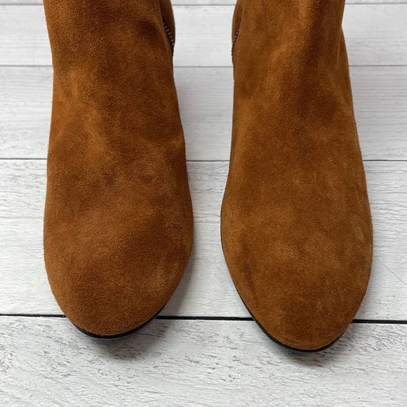 Thursday Boot Co. Paloma Suede Boots in Spice 9 S42